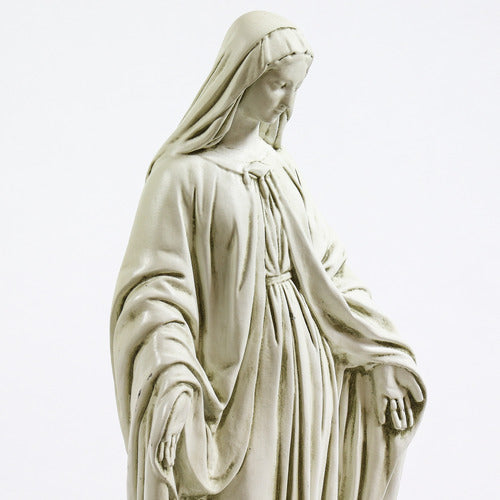 Blessed Virgin Mary Religious Statue (26 - Inch) Side View