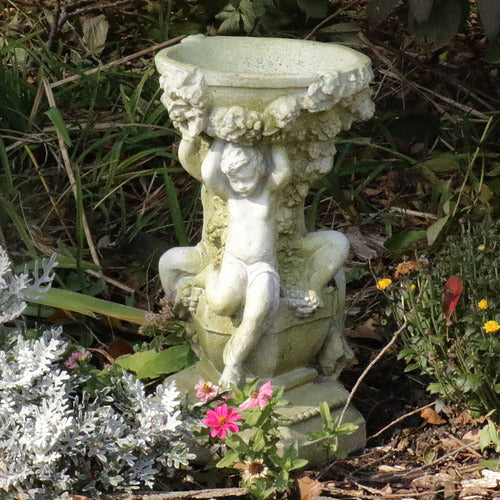 Capri Cherubs Bowl Outdoor/Indoor Statue