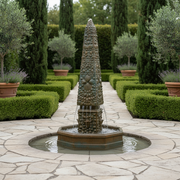 Venetian Garden Fountain (74 - Inch) Side Angle