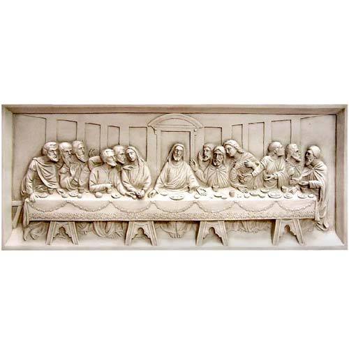 Last Supper Wall Relief 25 Outdoor/Indoor Statue