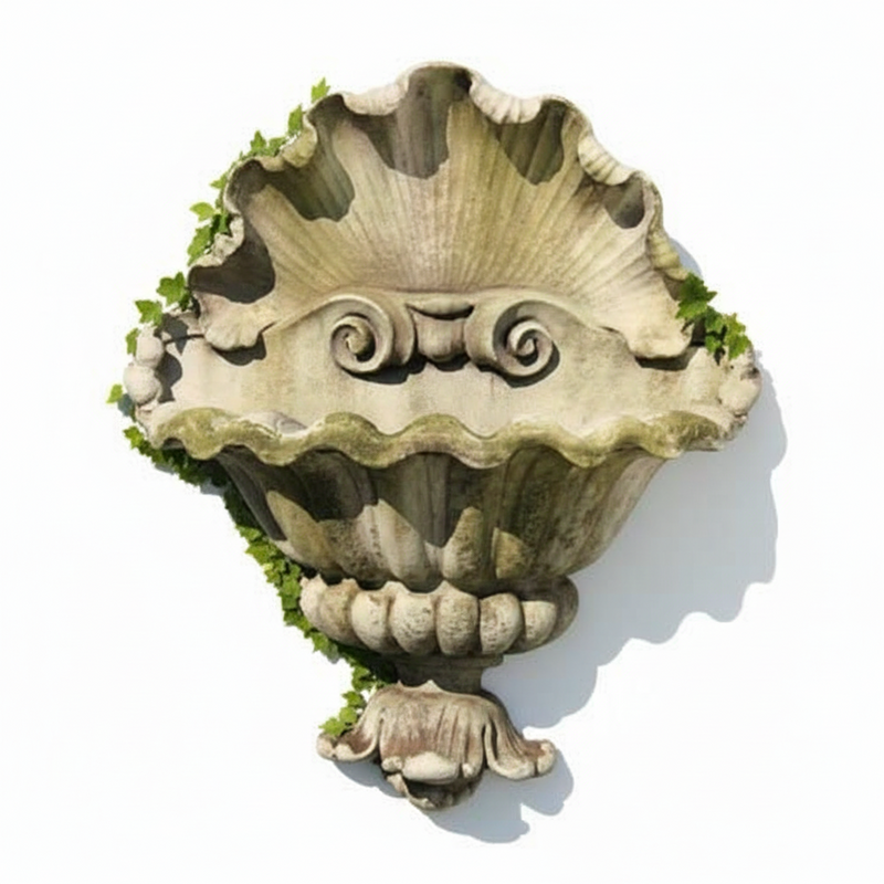 Shell Opera Planter 32 Outdoor/Indoor Statue