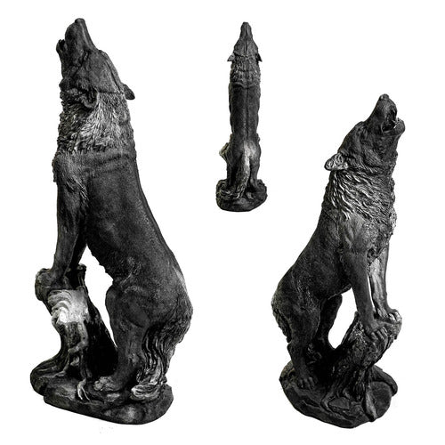 Wolf Howling Outdoor/Indoor Statue