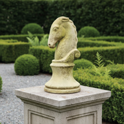 Knight Outdoor Statue (18 - Inch) Side Angle
