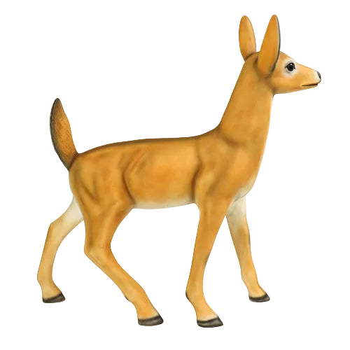 Doe Deer Garden Statue (30 - Inch)