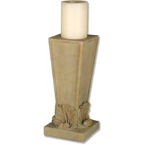 Four Shell Candleholder Religious Statue (12-Inch)