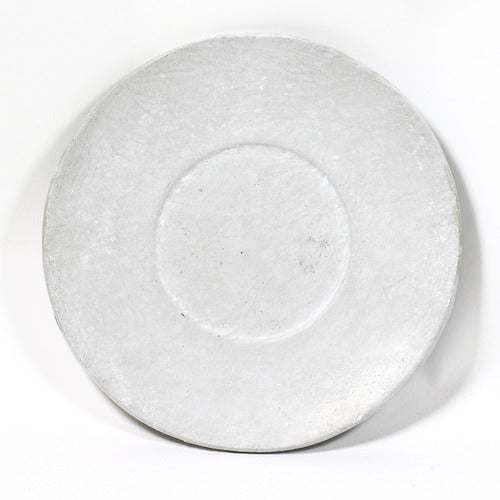 Coffee Cup On Saucer Statue (5 - Inch) Side View