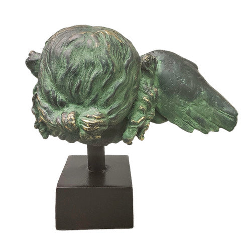 Hypnos Head on Base Bust Display Decor (13 - Inch) Side View