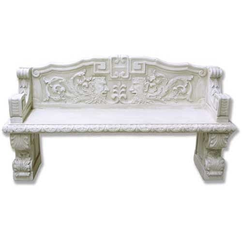 Greenman Grand Bench 33 Outdoor/Indoor Statue