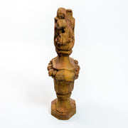 Belgian Finial Outdoor Statue (33 - Inch) Side View
