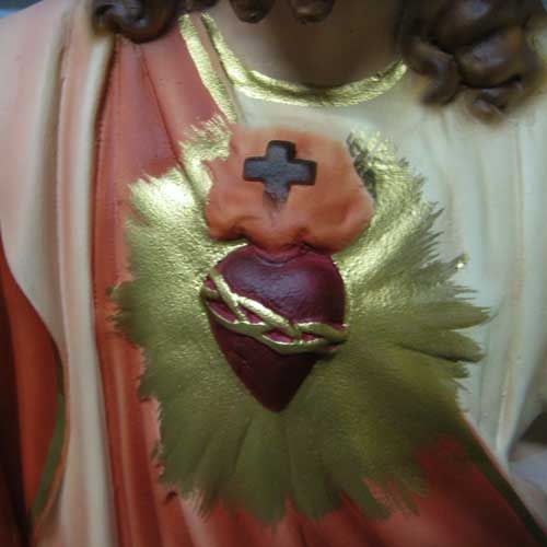 Sacred Heart Blessing Arms 37" Outdoor/Indoor Statue