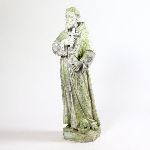Saint Francis Holding Cross 38 Outdoor/Indoor Statue