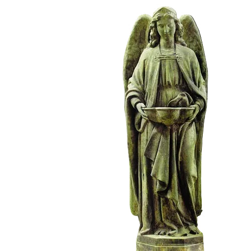 Holy Water Font Angel Statue (50 - Inch)