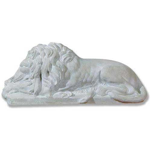 Sleeping Lion Garden Statue (31 - Inch)