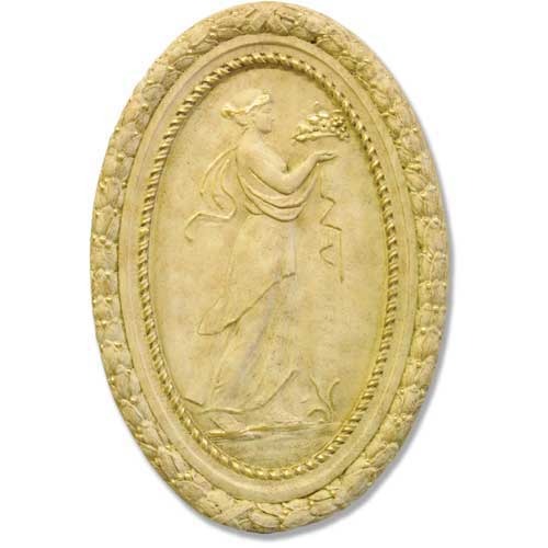 Plaque Of Flora (23.0 - Inch)