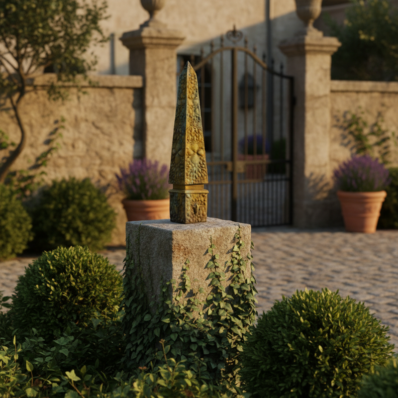 Venetian Obelisk Outdoor Statue (72-Inch)