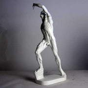 Anatomy of Man Garden Statue (28 - Inch) Side Angle View