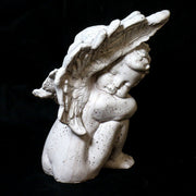 Cute Cherub Garden Statue (11 - Inch) Additional Angle