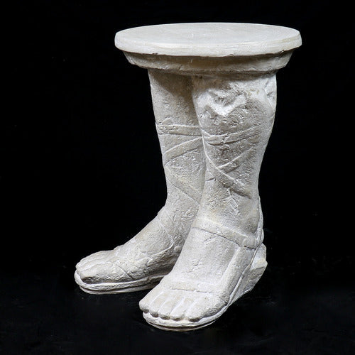 Roman Feet Outdoor Statue (21.5 - Inch) Side View