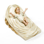 Baby Jesus in Manger Statue (9 - Inch)