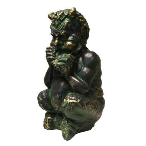 Greek Pan Outdoor Statue (14-Inch)