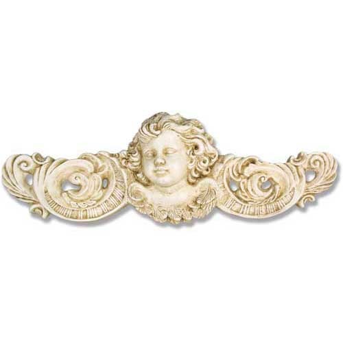 Angelic Scroll Overdoor 13 Outdoor/Indoor Statue