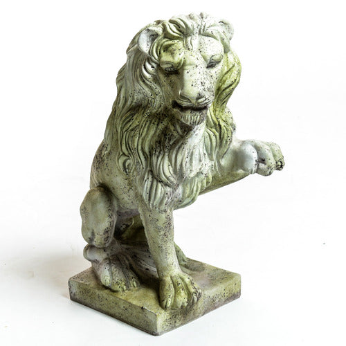Lion Garden Statue (23 - Inch) Side View