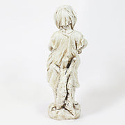 Peasant Girl Statue (16 - Inch) Different Angle