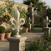 Fleur Delacour Outdoor Statue (34 - Inch) Side Angle