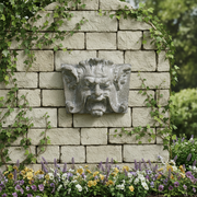 Greenman Frank Outdoor Statue (11 - Inch) Side Angle