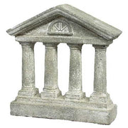 Roman Four Column Outdoor Statue (10 - Inch)