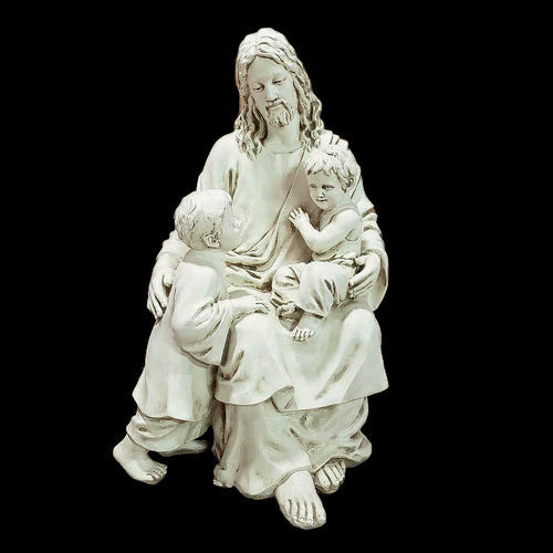 Jesus With Children 34 Outdoor/Indoor Statue