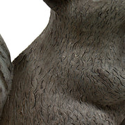 Squirrel Garden Statue (7.5 - Inch) Side View