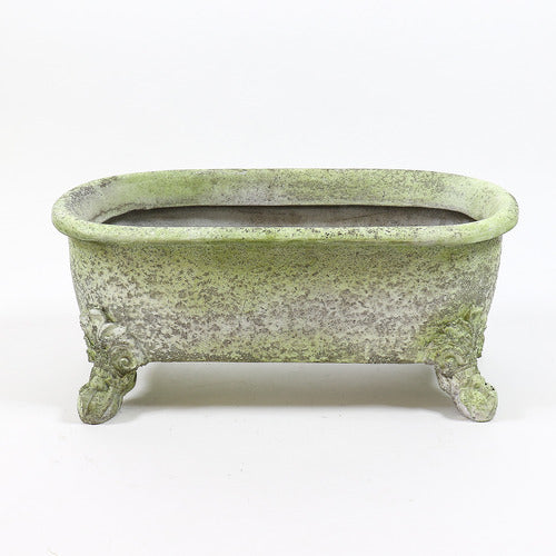 Antique Bathtub Planter Outdoor/Indoor Statue
