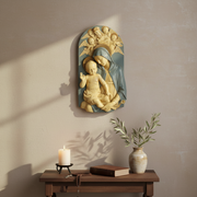 Mother and Child in Heaven Statue (38 - Inch) Side Angle