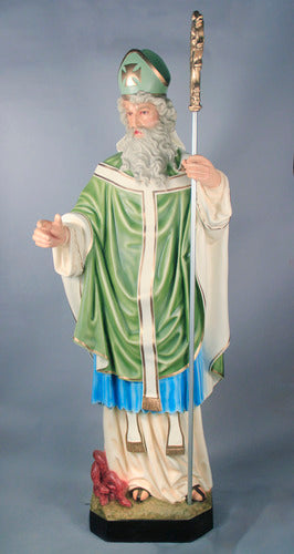 Saint Patrick w/Staff Realisti Outdoor/Indoor Statue