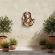 Jesus Wall Hanging Statue (16 - Inch) Side Angle