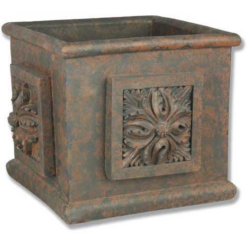 Carlo Square Pot 12 Outdoor/Indoor Statue