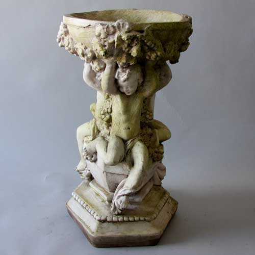 Capri Cherubs Bowl Outdoor/Indoor Statue