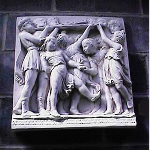 Cantoria Blast Of Horns  41 H Outdoor/Indoor Statue