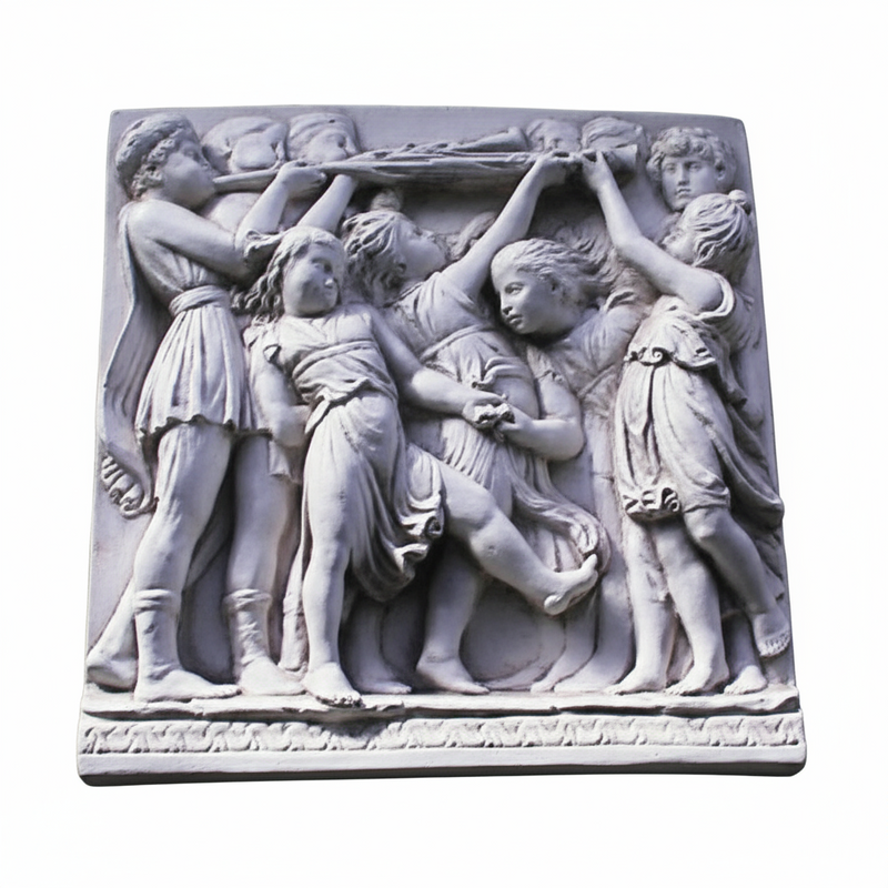 Cantoria Blast Of Horns  41 H Outdoor/Indoor Statue