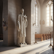 Saint Francis Xavier Religious Statue (26.5 - Inch) Side View