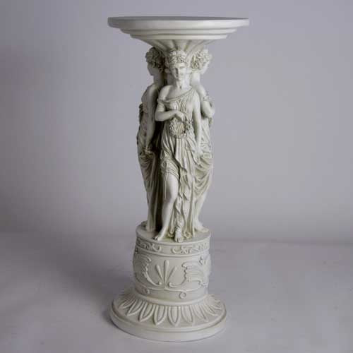 Tario Graces Pedestal Outdoor/Indoor Statue
