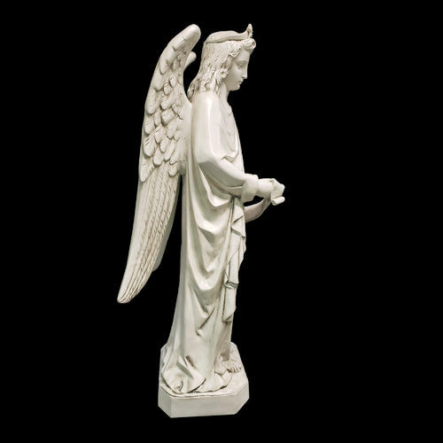 Female Winged Heavenly Angel  Outdoor Statue (58-Inch)