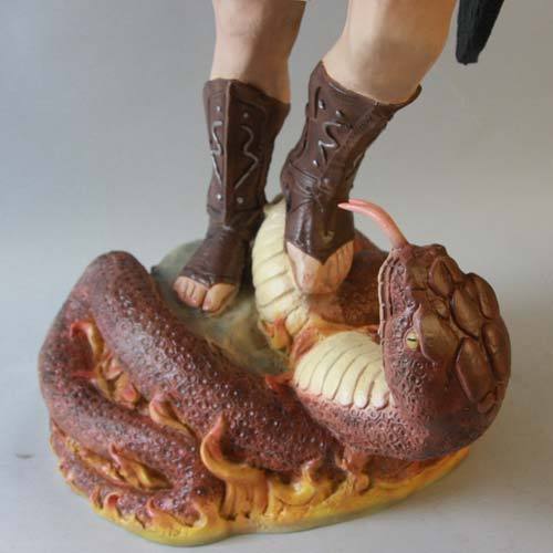 St. Michael W/Sword Fire 38 Outdoor/Indoor Statue