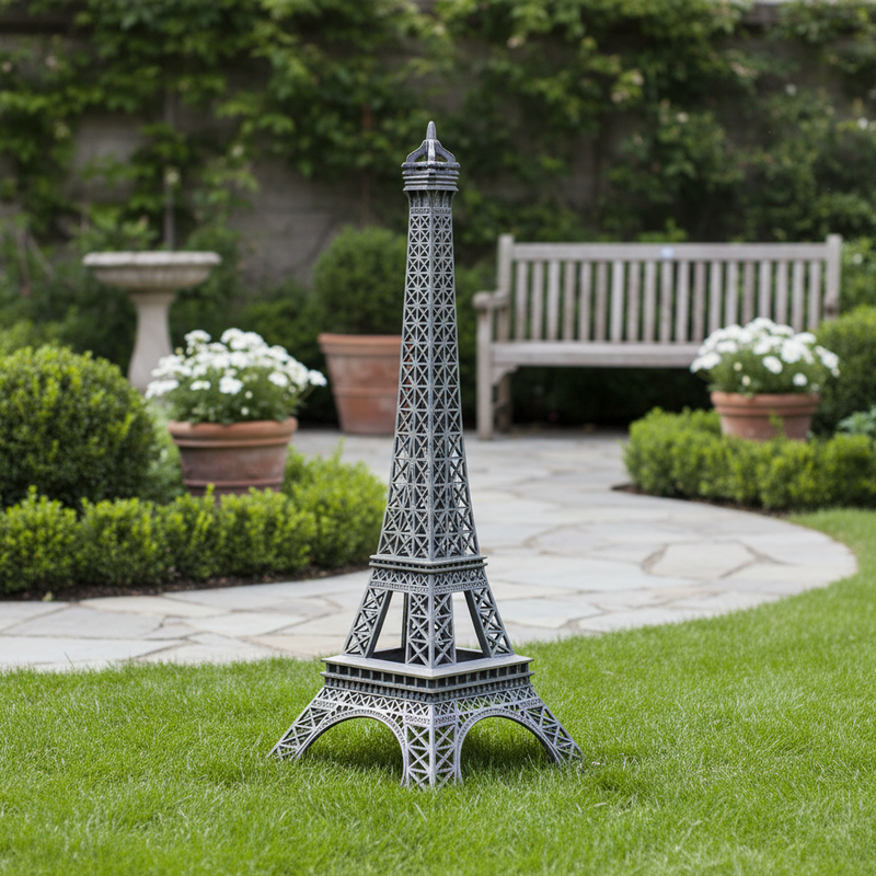 Eiffel Tower Statue (71 - Inch) Side Angle