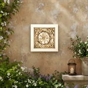 Rosette Remnant with Frame (16.0 - Inch) Side Angle