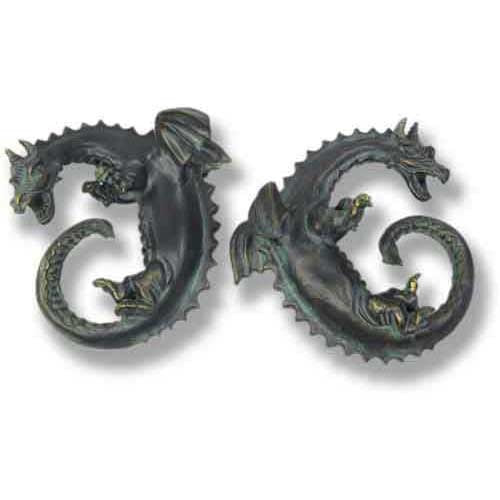 Dragon Ring Set Outdoor/Indoor Statue