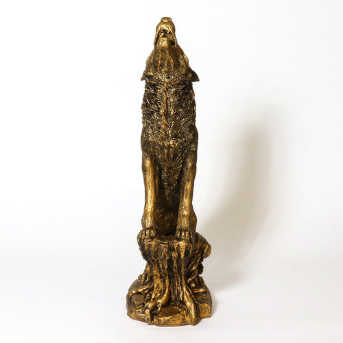 Wolf Howling Outdoor/Indoor Statue