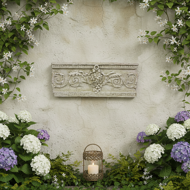 Grape Remnant Plaque Theresa (2.0 - Inch) Side Angle