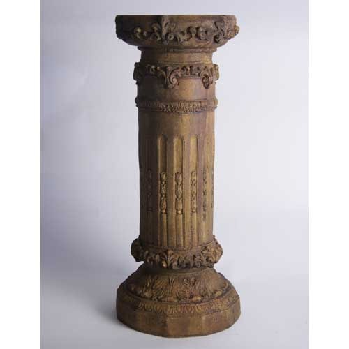 Limo Pedestal Statue (33 - Inch) Side Angle